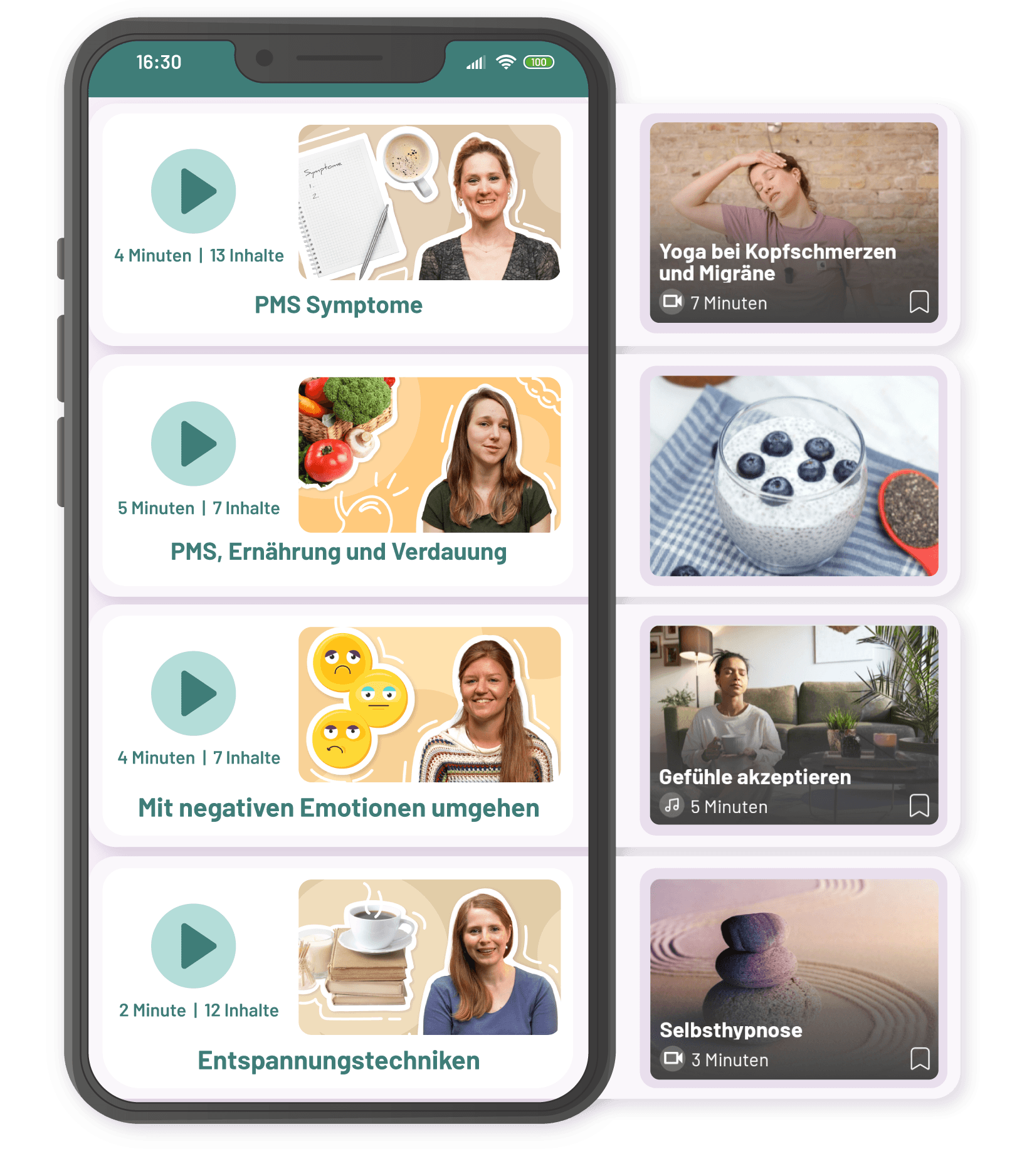 isi-App: Lern- und Übungsinhalte in der App