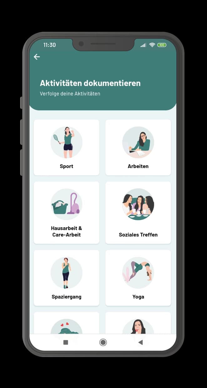 isi-App: Symptome dokumentieren und Muster erkennen