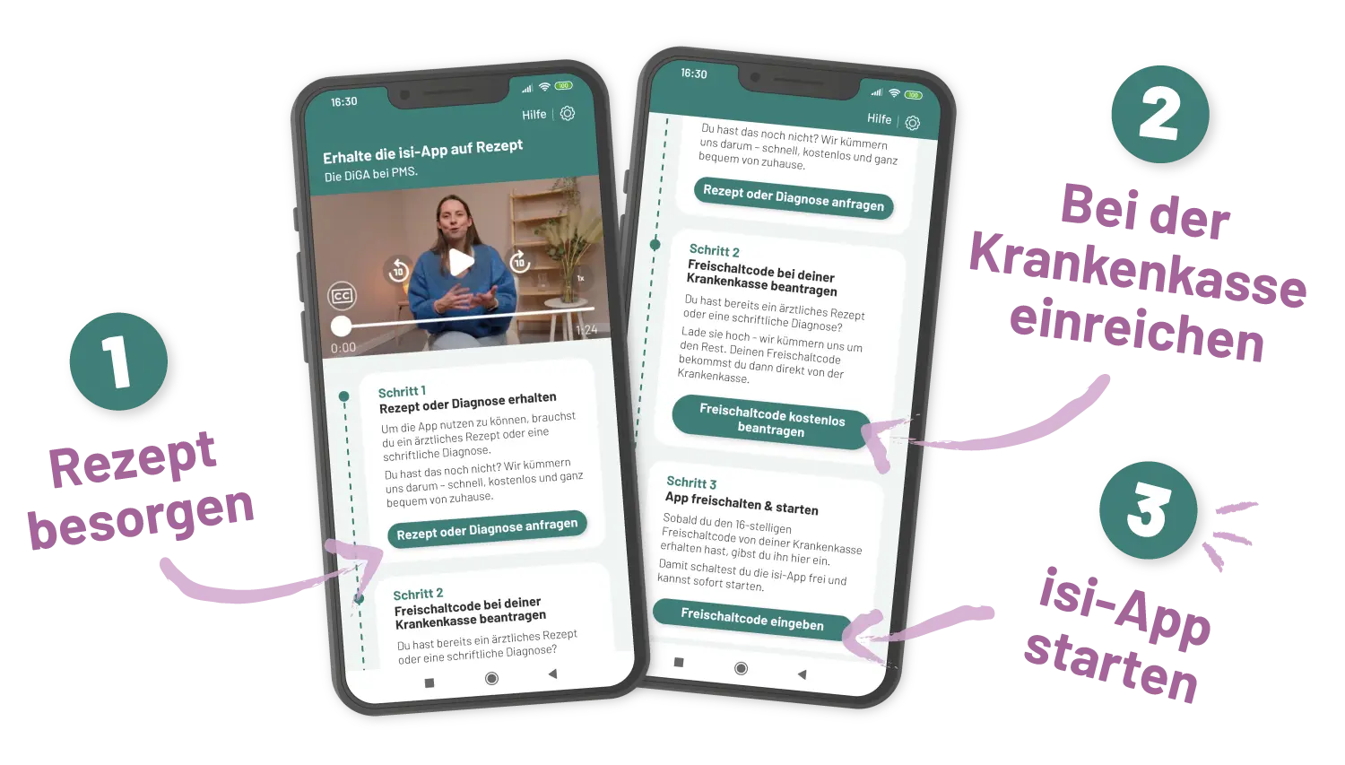 isi-App erhalten
